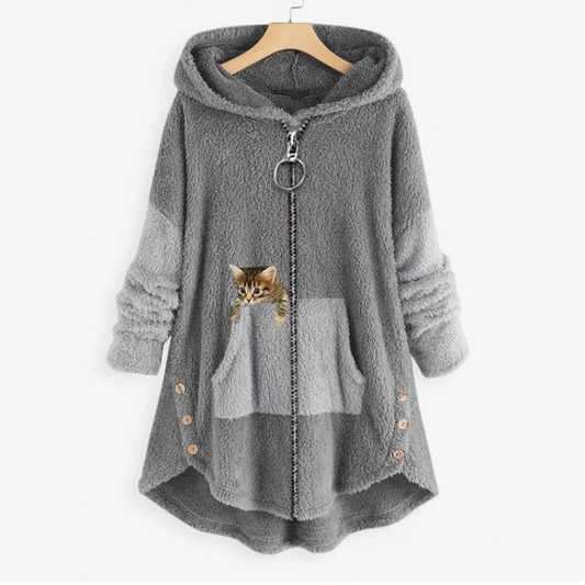 Agnes | Hoodie en Peluche Ultra-Douce et Chaude