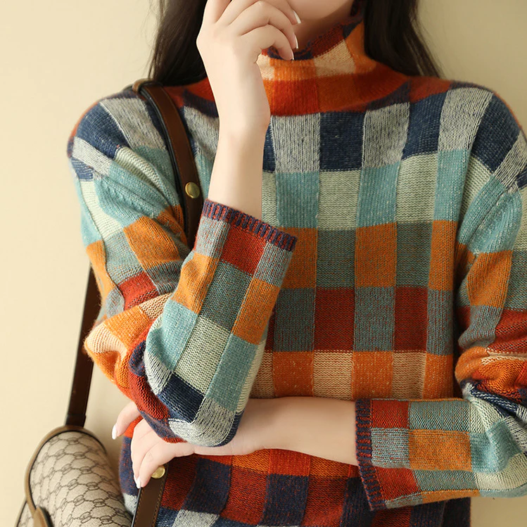 Élise | Pull Roulé En Cachemire Doux