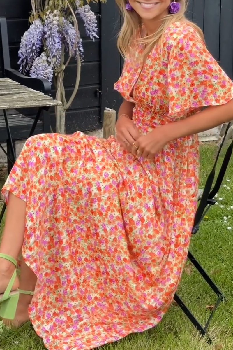 Ruth | Robe Longue à Col en V
