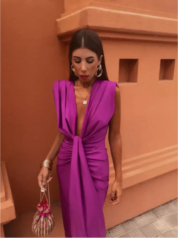 Lara | Robe Satinée Luxe