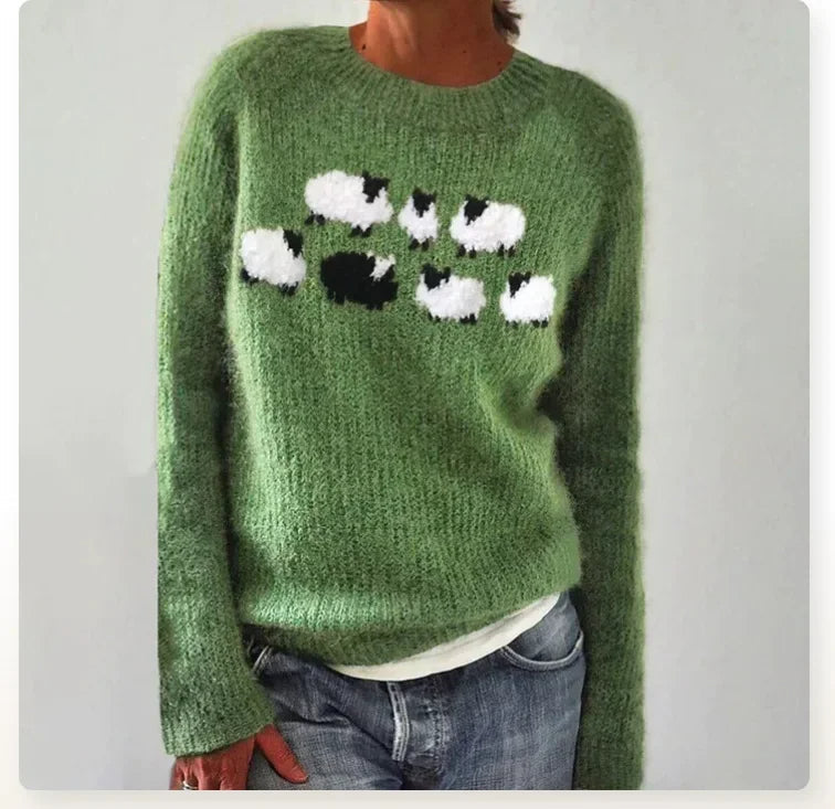 Miriam | SWEATER ISLANDAIS RÉTRO