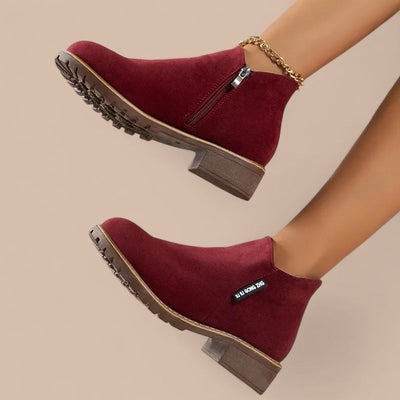 Ruth & Eleanor™ | Bottines à Semelle Épaisse