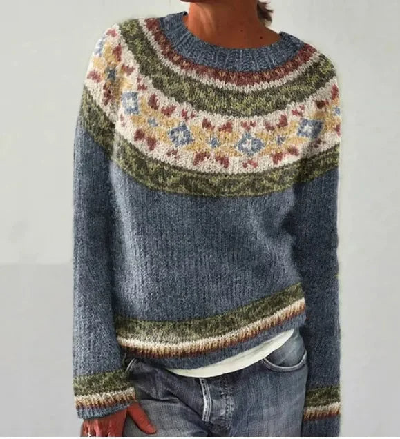 Miriam | SWEATER ISLANDAIS RÉTRO