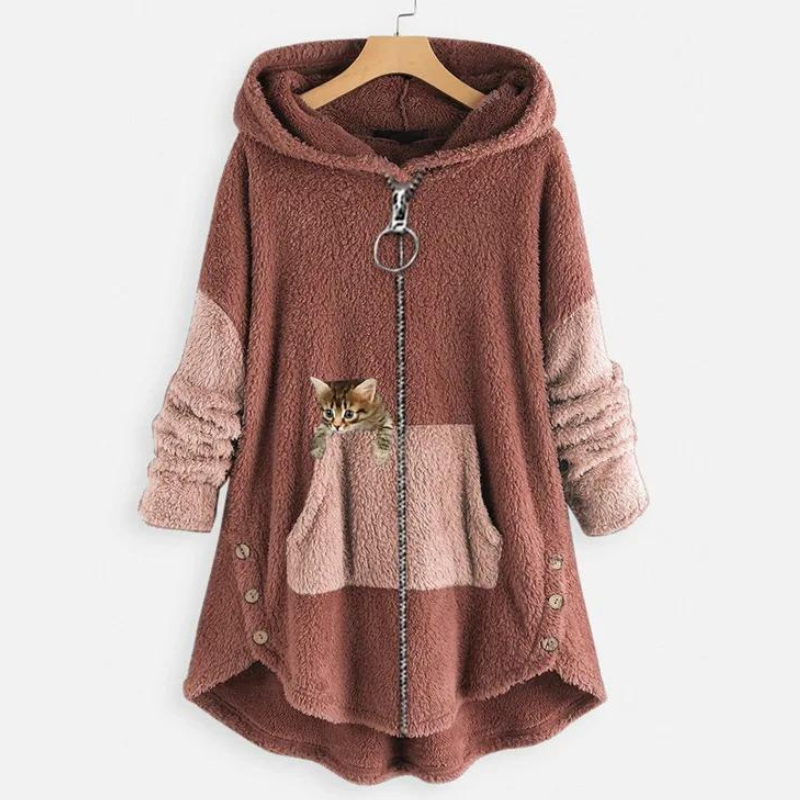 Agnes | Hoodie en Peluche Ultra-Douce et Chaude