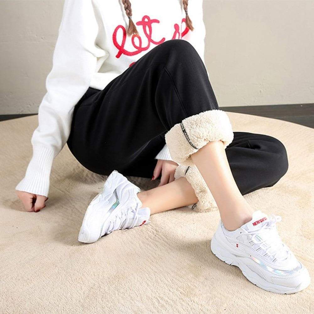 Caroline | Pantalons de jogging en polaire chaude pour femmes