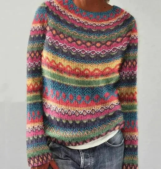 Miriam | SWEATER ISLANDAIS RÉTRO