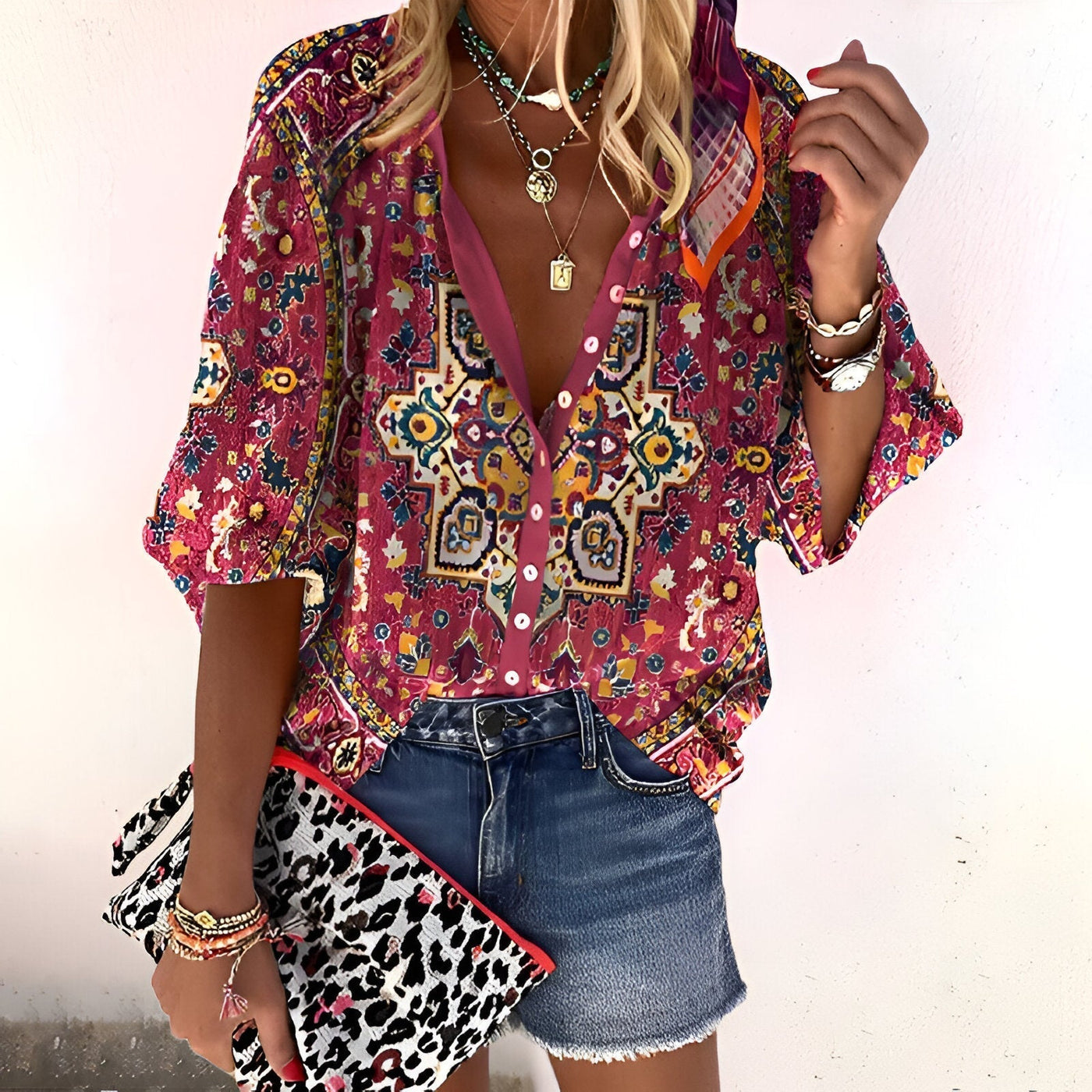 Sabine | Blouse de Luxe et Élégante