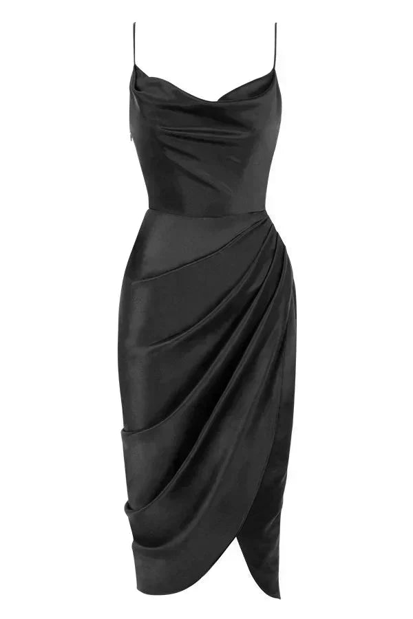 Scarlett | Maxi Robe en Soie de Luxe avec Corset