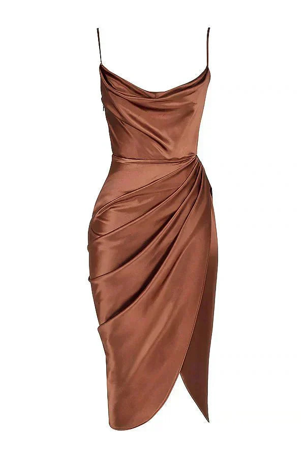 Scarlett | Maxi Robe en Soie de Luxe avec Corset