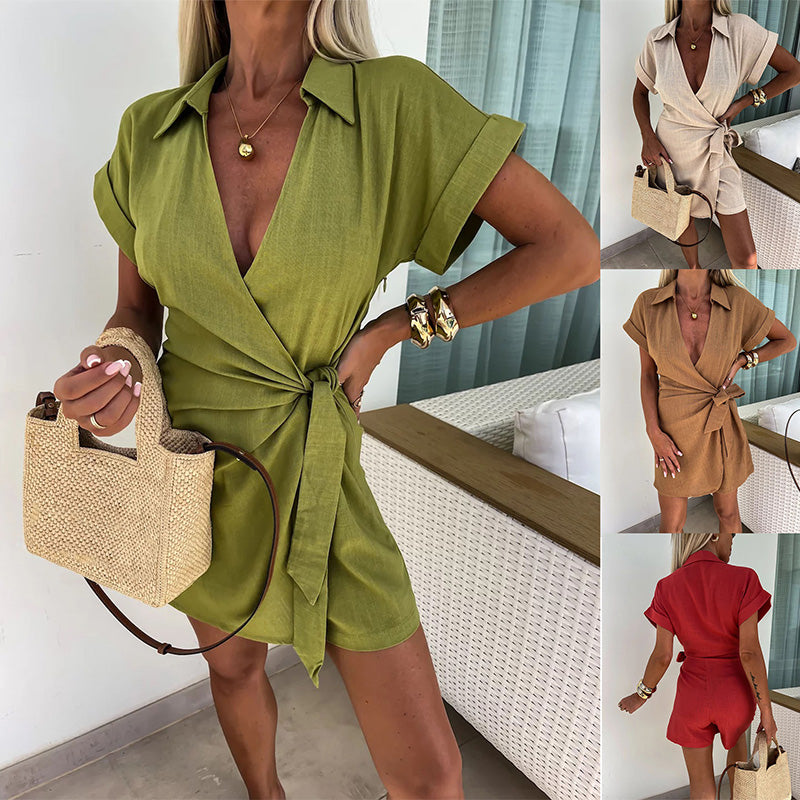 Chelsea | Robe d'Été avec Décolleté en V