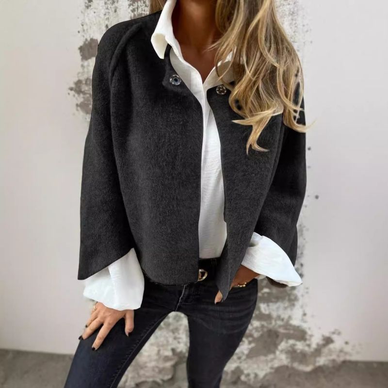 Mendy | Manteau Court En Cachemire