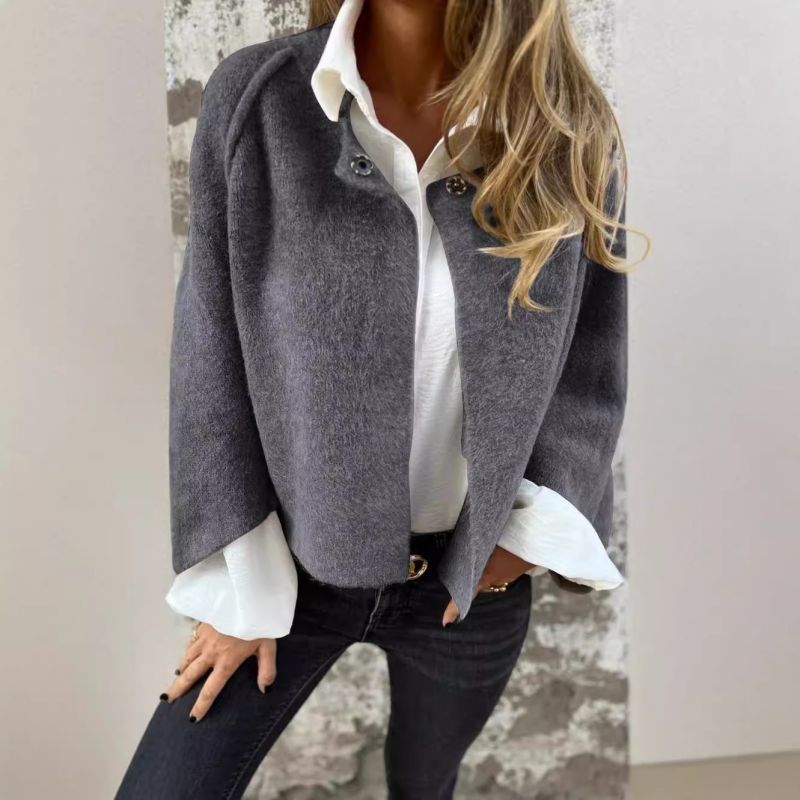 Mendy | Manteau Court En Cachemire
