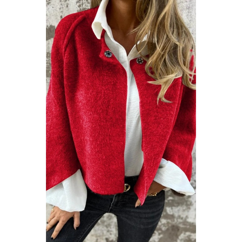 Mendy | Manteau Court En Cachemire