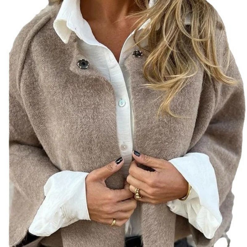 Mendy | Manteau Court En Cachemire