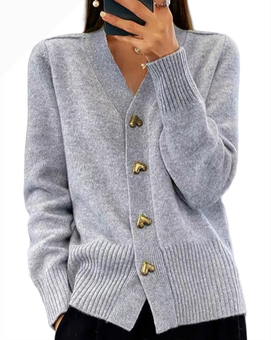 Elina | Élégant Cardigan Romantique
