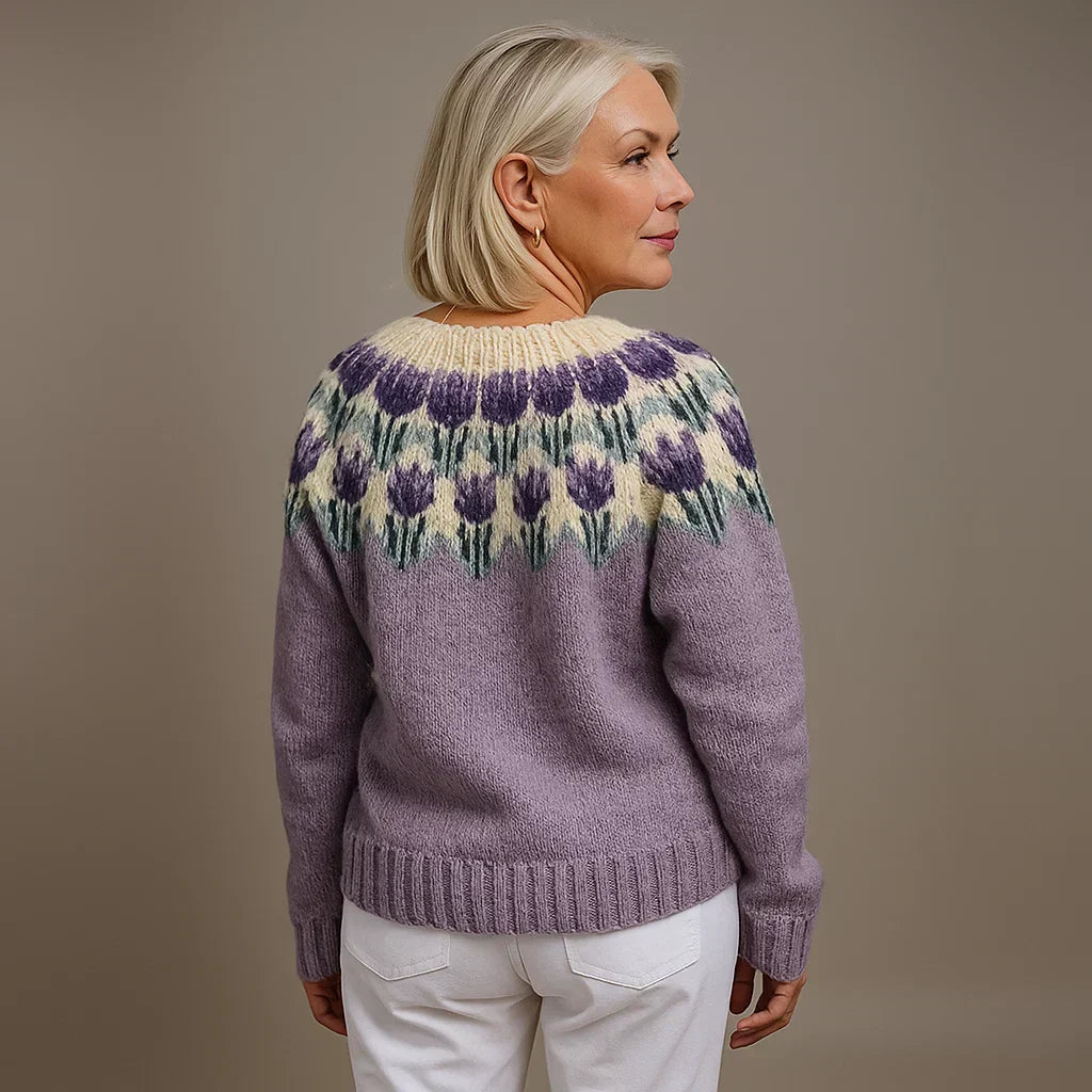 Ruth & Eleanor™ | Cardigan Vintage Islandais Classique