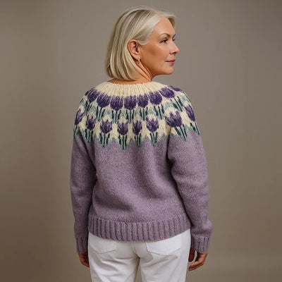 Ruth & Eleanor™ | Cardigan Vintage Islandais Classique