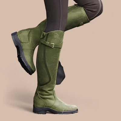 Ruth & Eleanor™ | Bottes en cuir orthopédique