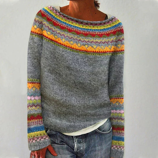 Miriam | SWEATER ISLANDAIS RÉTRO